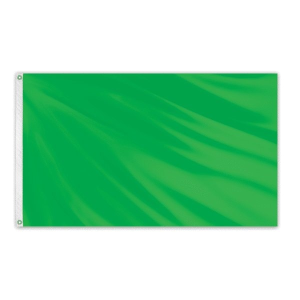 Global Flags Unlimited Solid Color Outdoor Nylon Flag 3' x 5' Irish Green 204629 Zoro
